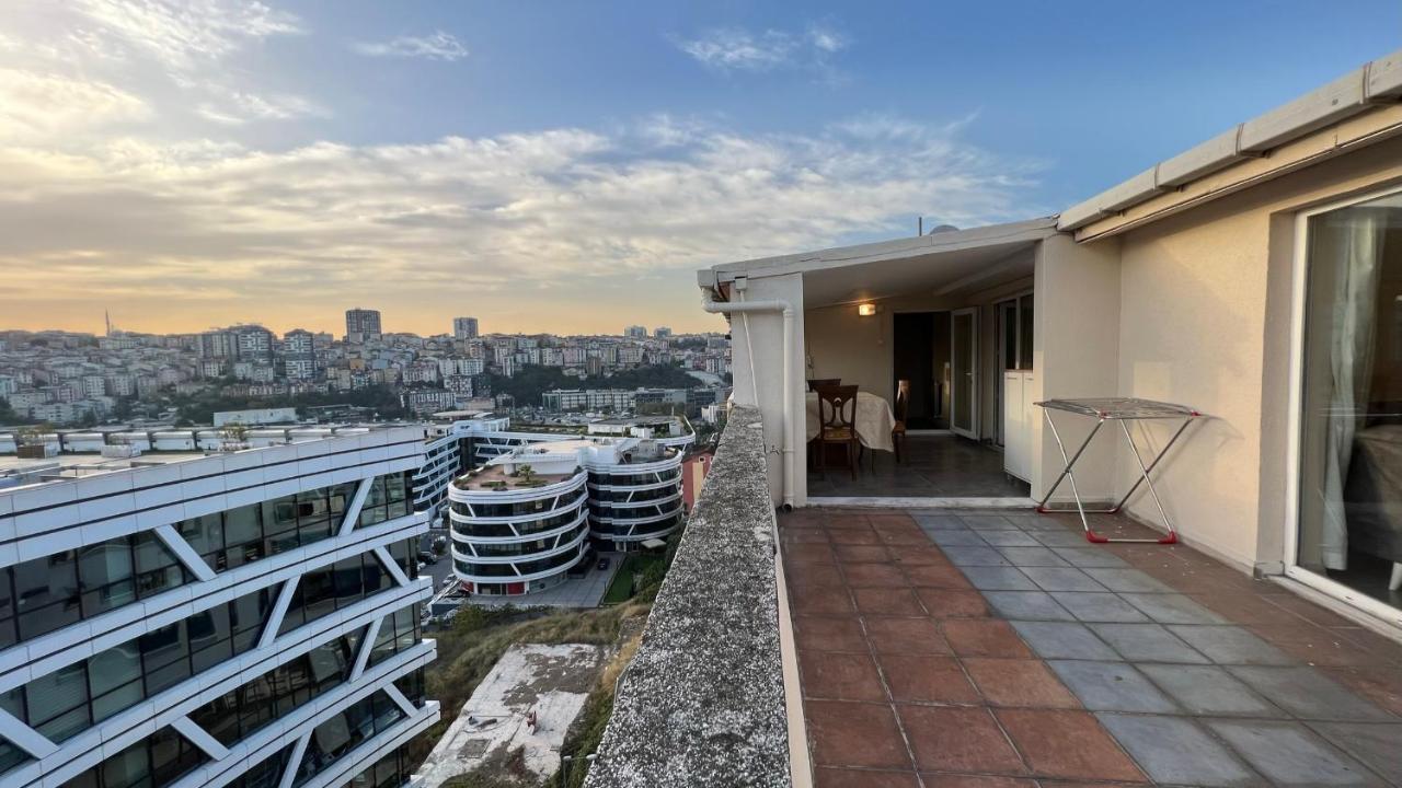 200 M2 Muhtesem Cati Kati, Roof Leilighet Istanbul Eksteriør bilde