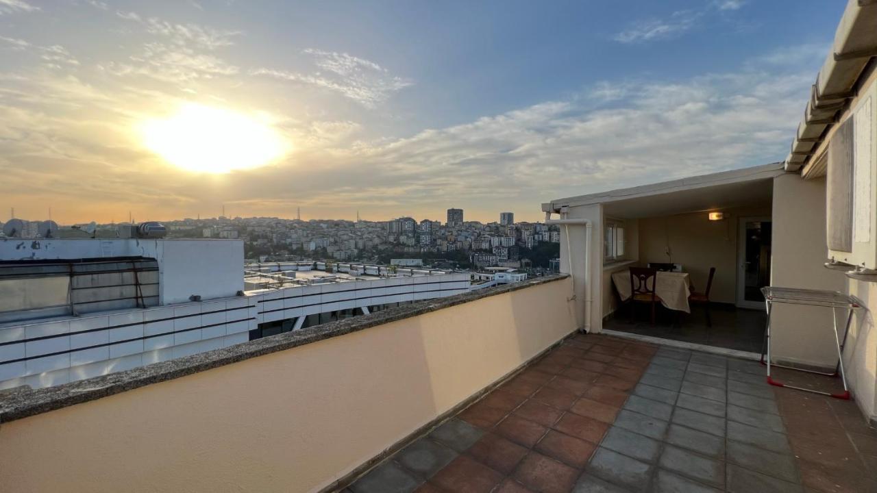 200 M2 Muhtesem Cati Kati, Roof Leilighet Istanbul Eksteriør bilde